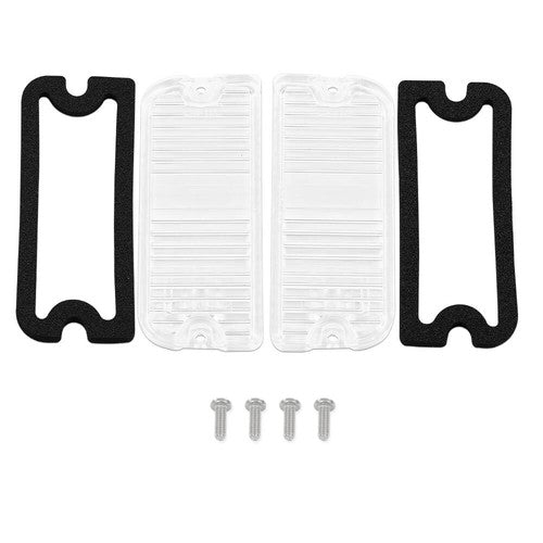 Solid Spare Fit For 1964 1965 Buick Skylark Special Back Up Light Lenses & Gaskets & Screws