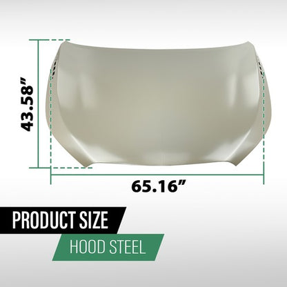 Solid Spare Aluminum Hood Panel Fit For 2014 2015 2016 Buick Lacrosse GM1230434