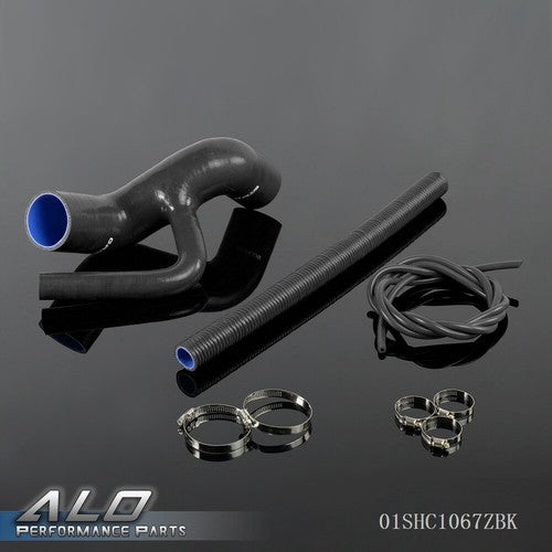 Solid Spare Fit For Audi S3 / TT Seat Leon VAG Dump VLV Silicone Intake Hose Kit Black