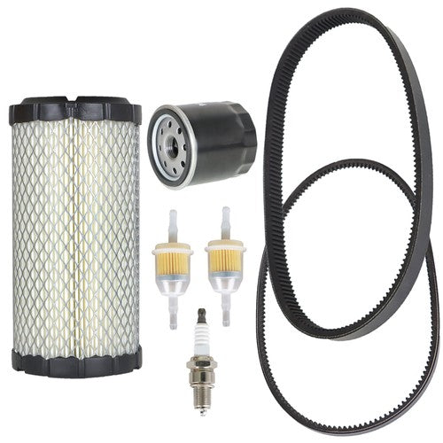 Solid Spare NEW Tune Up Kit Belts For Club Car Precedent 2004+ w/ FE350 motor Golf Cart