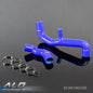 Solid Spare Fit For 85-96 Renault 5 GT Turbo Blue 2Pcs Silicone Racing Intercooler Hoses