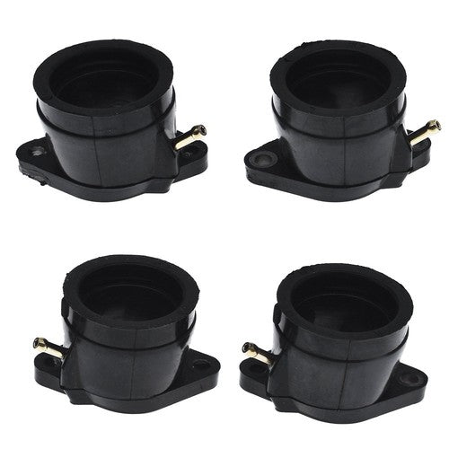 Solid Spare 4× Carburetor Intake Manifold Boot For Yamaha YZF600R Thundercat 1995-2007