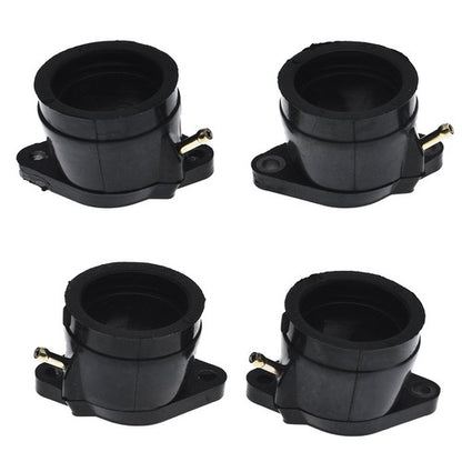 Solid Spare 4× Carburetor Intake Manifold Boot For Yamaha YZF600R Thundercat 1995-2007