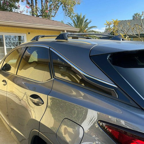 Solid Spare For Lexus LX570 2008-2021 2016 Luggage Carrier Cargo Top Roof Rack Cross Bar