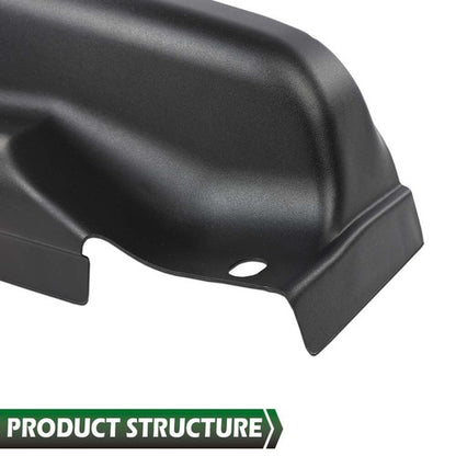 Solid Spare Fit For 09-14 Ford F-150 Crew Cab 4-Door Iron Cab Corners Left & Right Pair