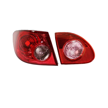 For 2003-2008 Toyota Corolla Outer+Inner Tail Lights Left Driver Side Clear Lens