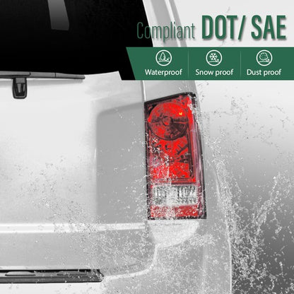 Solid Spare Fit For 2009-2015 Honda Pilot Tail Light Brake Lamp Assembly w/o Bulb Right Side