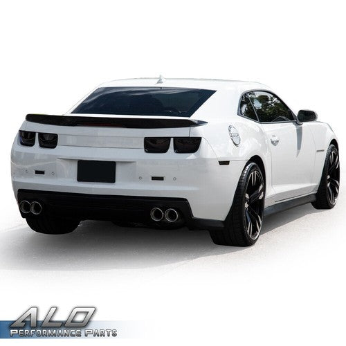 Solid Spare Set Of 4 Tail Light Bezel Covers Black Fit For 2010-2013 Chevy Camaro LT LS SS