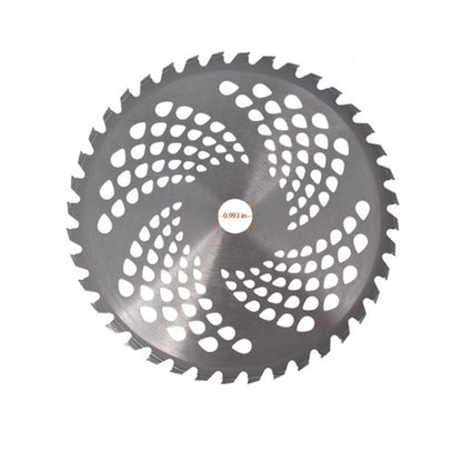 Solid Spare 2 Pack -10" x 40T Carbide Tip Brush Blades  for Cutter, Trimmer, Weed Eater