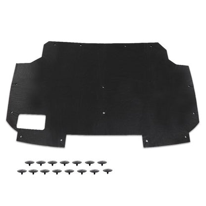 Solid Spare Fit For 1987-1991 Ford F150 F250 F350 Bronco Hood Insulation Pad Heat Blanket