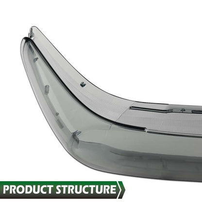 Solid Spare Fit For 2007-2013 Toyota Tundra 2008-17 Sequoia Headlight Replacement Lens Smoke