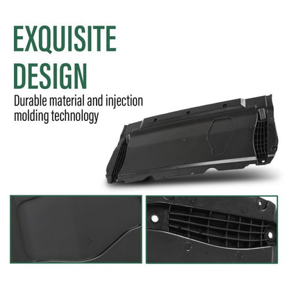 Solid Spare Fit For 2011-2018 Audi A6 A7 S6 S7 RS7 Radiator Support Cover Splash Shield