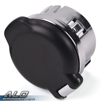 Solid Spare Fit for Silverado Sierra Chevy GMC 12V Power Outlet Plug Dash Cap Cover