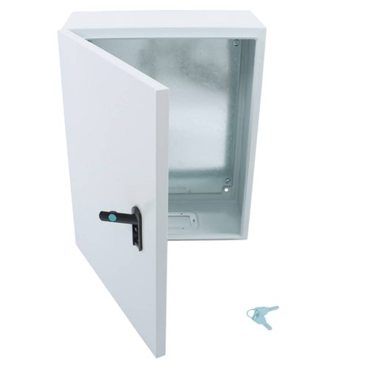 Solid Spare Outdoor Electrical Box, Steel Junction Box 20 x 16 x 8'', NEMA 4X Waterproof