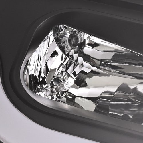 Solid Spare For 2007-2013 Chevy Silverado 1500 2500 3500 HD Projector Headlights Lamp LED