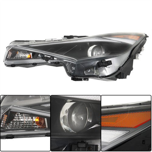 Solid Spare For Hyundai Elantra 2021-2022 Headlight Projector Left Side Halogen Replacement