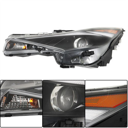 Solid Spare For Hyundai Elantra 2021-2022 Headlight Projector Left Side Halogen Replacement