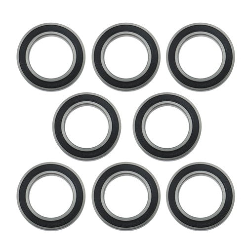 Solid Spare 10Pcs 6907-2RS Bearings 35×55×10mm Double Rubber Seals Deep Groove Ball Bearing