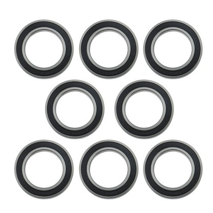 Solid Spare 10Pcs 6907-2RS Bearings 35×55×10mm Double Rubber Seals Deep Groove Ball Bearing
