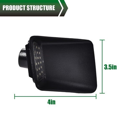 Solid Spare Fit For 04-12 Chevy Colorado/GMC Canyon LED Rear Bumper License Plate Light Lamp