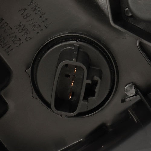 Solid Spare For Toyota Tundra 2022-2023 LH/Driver Side LED Black Clear Headlight Headlamp