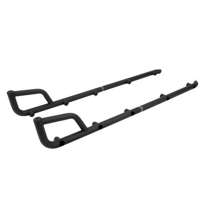 Solid Spare Powder Coated Heavy Duty Steel Nerf Bars For Kawasaki Mule Pro-FXT 2015+ Black