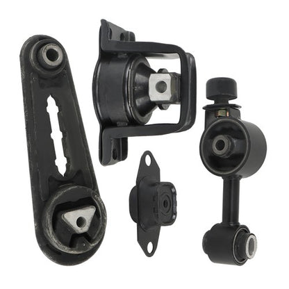 Solid Spare For 2007-2018 Tiida 1.8L l4 New 4× Engine Motor & Trans Mounts Set