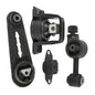 Solid Spare For 2007-2018 Tiida 1.8L l4 New 4× Engine Motor & Trans Mounts Set