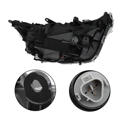 Solid Spare Headlights Chrome LED Left&Right Side For Toyota RAV4 LE XLE 2019 2020 2021 2022