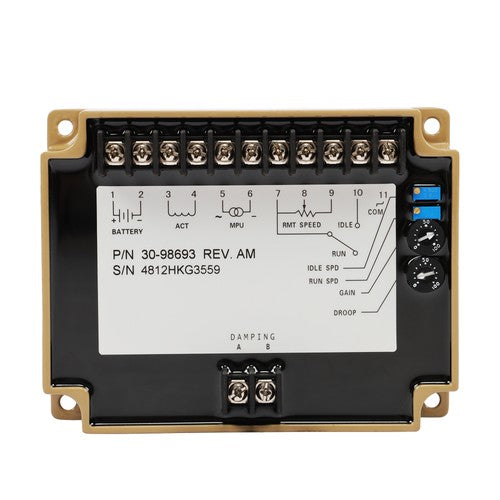 Solid Spare Control Governor 3098693 Speed Controller for Cummins QSK19 CM2350 K105 KTA19