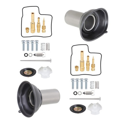 Solid Spare For Honda Shadow VT VLX 400 600 Repair Kit Carburetor Diaphragm Plunger Needle