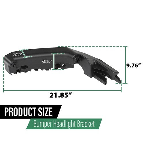 Solid Spare Fit For 2014-2021 Jeep Grand Cherokee Front Bumper Bracket Headlight Support