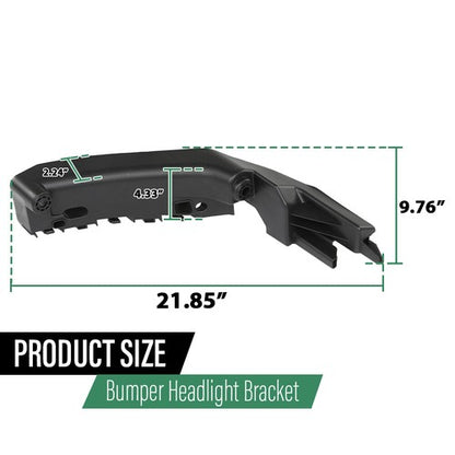 Solid Spare Fit For 2014-2021 Jeep Grand Cherokee Front Bumper Bracket Headlight Support