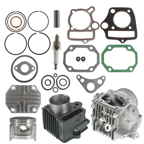 Solid Spare New ATV UTV For Honda CRF70 ATC70 XR70 Cylinder Head Piston Gasket Top End Kit
