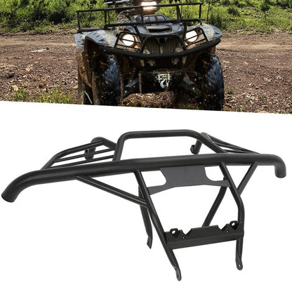 Solid Spare Black Front Bumper Brush Guard For Yamaha Kodiak 700 Replace For B5KF84L0V000