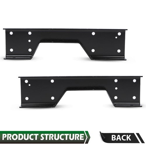 Solid Spare Fit For 1988-1998 Chevy/GMC C1500 Bolt-on Rear Axle Lowering C-Notch Bracket Kit
