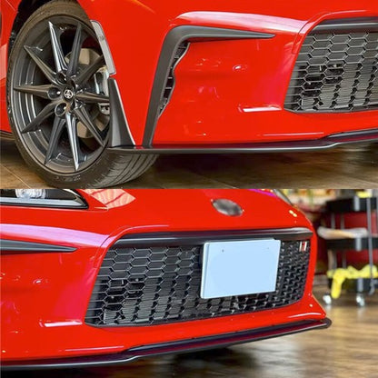 Fits 2022-2024 2025 Toyota GR86 MA-X Style Front Bumper Black Body Spoiler Lips