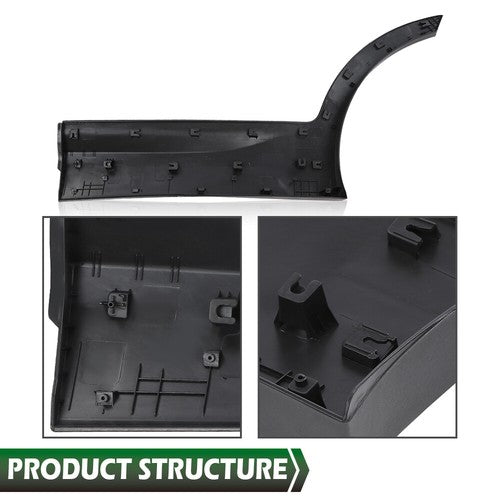 Solid Spare Fit For 13-18 Hyundai Santa Fe Sport Rear Right Door Lower Molding Door Garnish