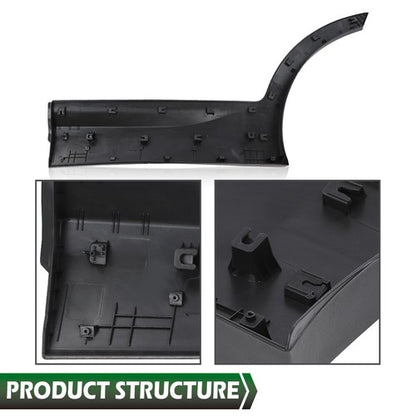 Solid Spare Fit For 13-18 Hyundai Santa Fe Sport Rear Right Door Lower Molding Door Garnish
