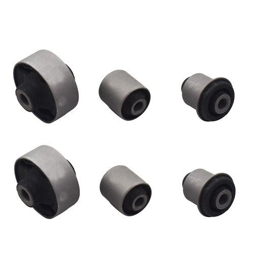 Solid Spare Fit For 04-08 Honda Accord Front Lower Control Arm Inner & Outer Bushing Kit 6Pc