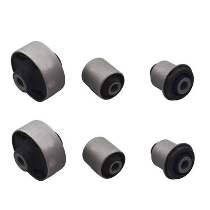 Solid Spare Fit For 04-08 Honda Accord Front Lower Control Arm Inner & Outer Bushing Kit 6Pc
