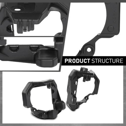 Solid Spare Front Bumper Fog Light Brackets Fit For 2014-2017 Lexus CT200h Left+Right Side