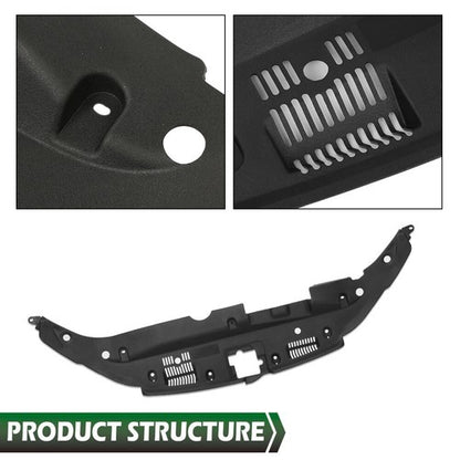 Solid Spare Radiator Support Cover Fit For 2014-2018 Toyota Highlander 2015 2016 2017