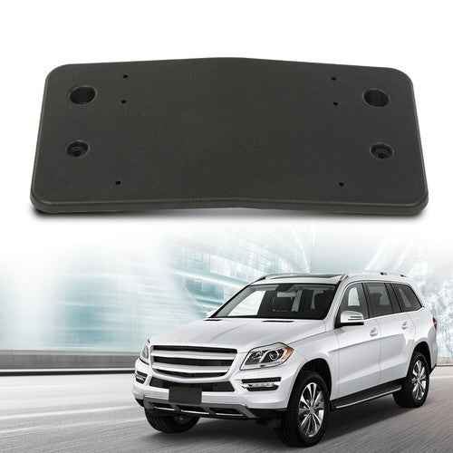 Solid Spare Fit For 2007-2012 Mercedes-Benz GL-Class Front Bumper License Plate Bracket