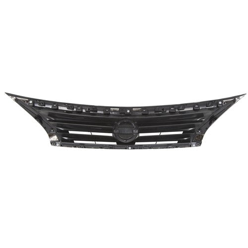 Solid Spare For 2013 - 2015 14 Nissan Altima Front Bumper Grille Upper Grill Assembly Chrome