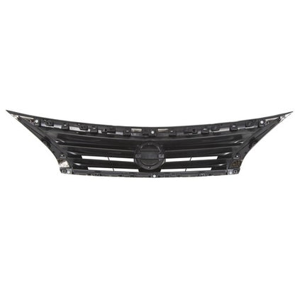 Solid Spare For 2013 - 2015 14 Nissan Altima Front Bumper Grille Upper Grill Assembly Chrome