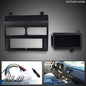 Solid Spare Fit For 88-94 Chevy GMC Trucks Pocket Radio Dash Bezel Kit Mount Trim Black