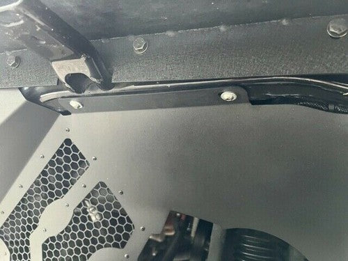 Solid Spare Front Inner Fender Liners Flares Aluminum For 2007-2018 Jeep Wrangler JK JKU