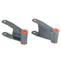 Solid Spare 2× 2" Rear Drop Lowering Shackle Kit For Ford F250 Super Duty 2WD 1999-2006 2007