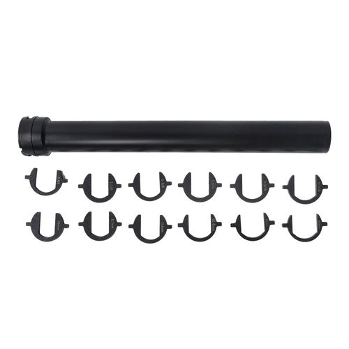 Solid Spare 13Pcs Inner Tie Rod Removal Tool Kit w/ 12 Crowfoot Adapters 1/2 Inch Drive Tube